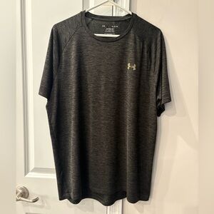 Under Armour Men's Dark Green Short Sleeve Tech Tee